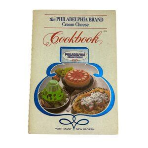 Vintage 80s Kraft The Philadelphia Brand Cream Cheese Cookbook Recipes